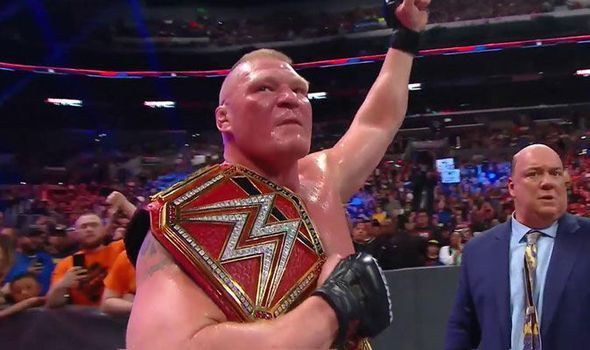 Is Brock Lesnar ready to burn it down?