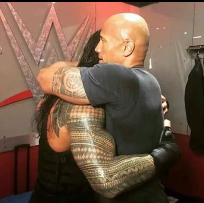 Roman Reigns and The Rock are no stranger to one another as both are cousins.