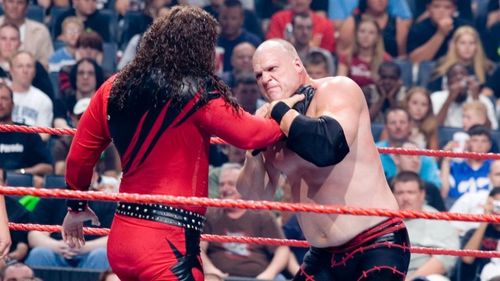 Kane faces his double in 2006.