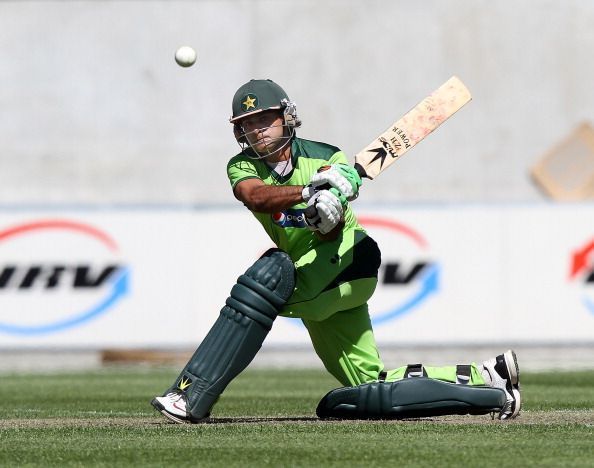 Mohammad Hafeez continued his fine form with the bat