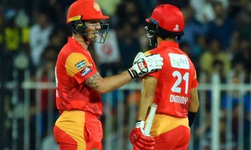 Luke Ronchi (L) is the only overseas player to be retained by Islamabad United.