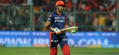 Gautam Gambhir's move to the Daredevils did not work out