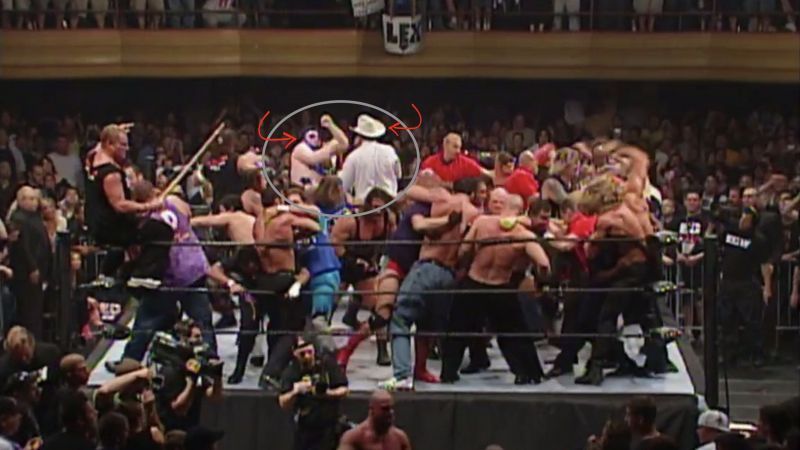 Bradshaw attacks the Blue Meanie