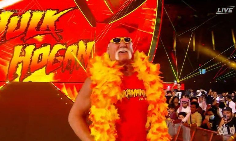 The Hulkster made his awaited WWE return