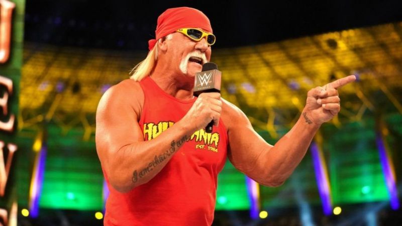Hulk Hogan making his return from WWE Crown Jewel. (November 2nd 2018)