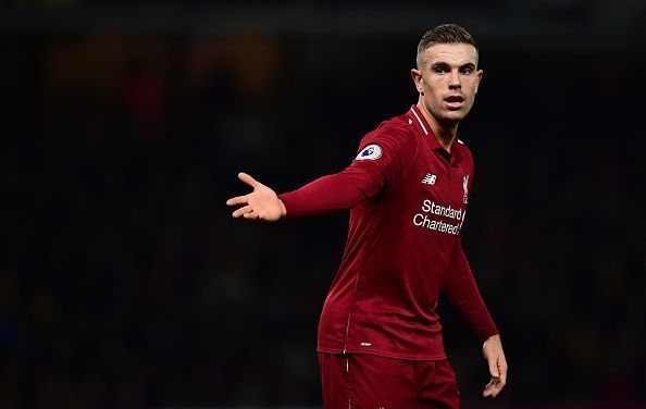 Henderson took some of the shine off Liverpool's win by getting sent off.