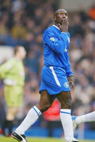 Jimmy Floyd Hasselbaink - 12 goals in 11 appearances for Chelsea against Tottenham