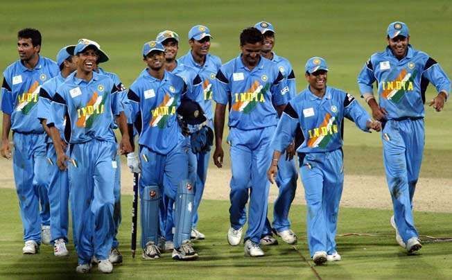 Indian team at 2003