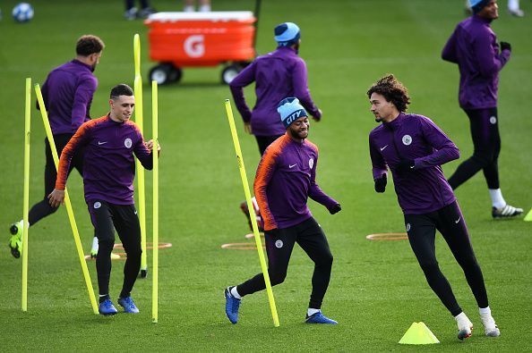 Manchester City Training Session