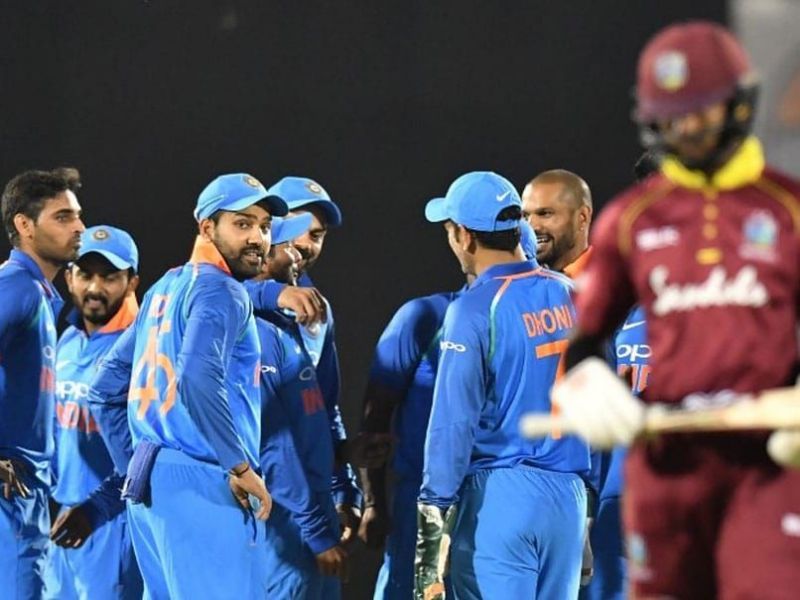Image result for India vs West Indies 5th ODI windies batting