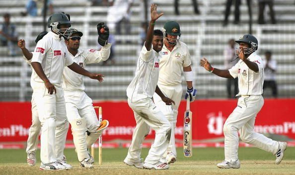 1st Test - Bangladesh v Australia: Day 2
