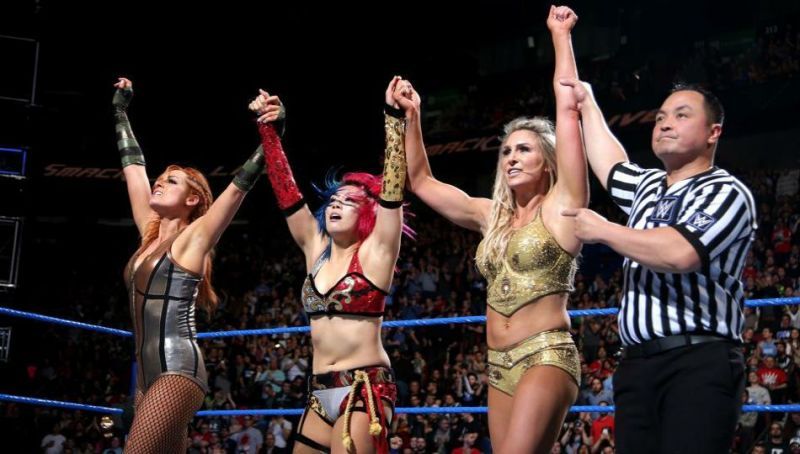 All three women have played a pivotal role in making the women's division what it is today