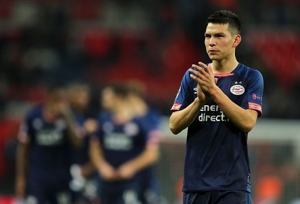 Hirving Lozano has expressed his admiration for Manchester United