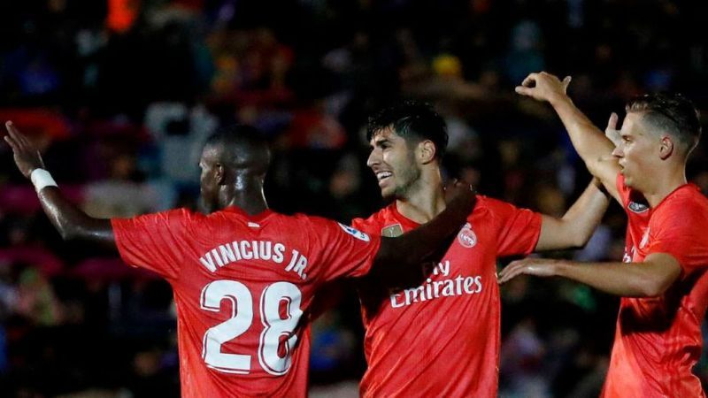 Vinicius played great in his Copa del Rey debut