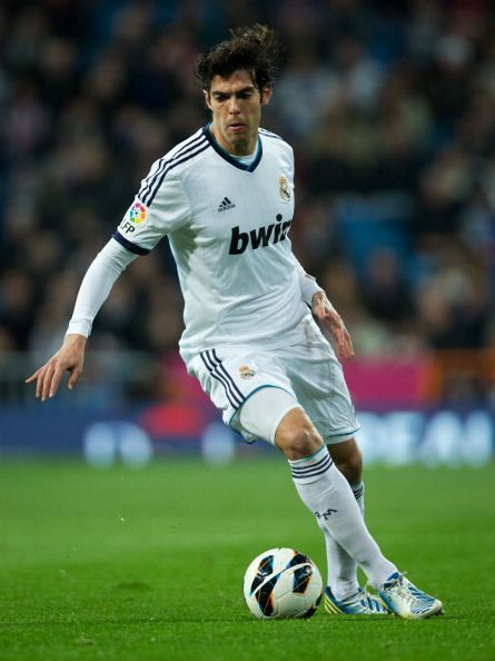 Kaka in action for Real Madrid in La Liga