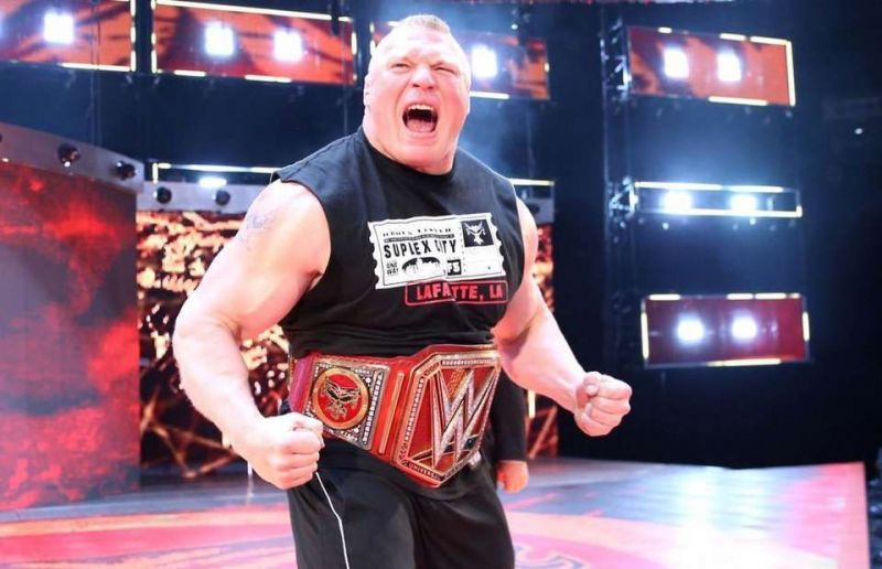 Brock Lesnar rarely appears on RAW