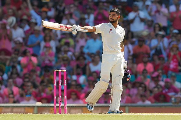 Virat Kohli is nearing the 1000-run mark in Australia