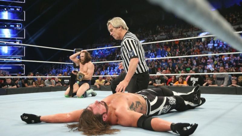 Karma bites AJ Styles as he lost his title under the same circumstances he won it
