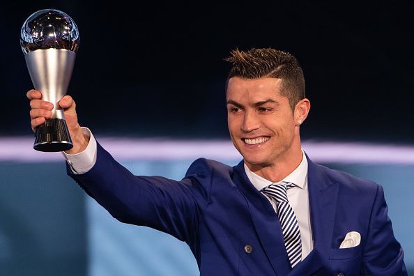 Cristiano Ronaldo had won his first Ballon d&#039;Or trophy with Manchester United in 2008.