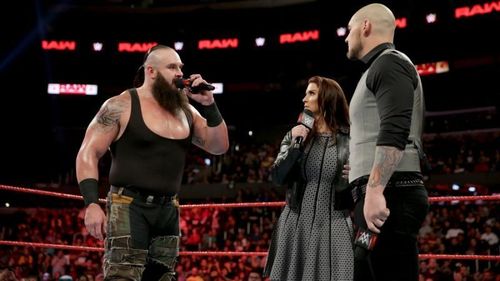 Braun Strowman was supposed to get his hands on Baron Corbin