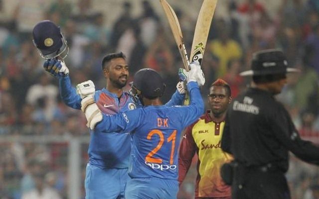 India won the first T20I by five wickets