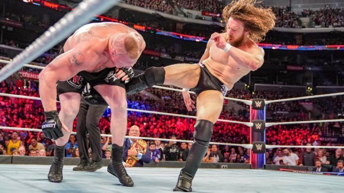Daniel Bryan faced Brock Lesnar in the main event