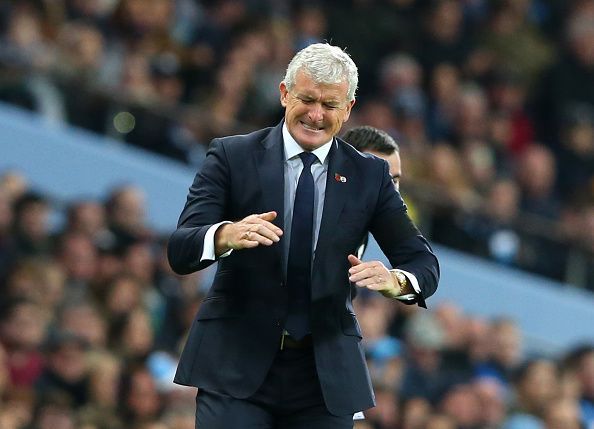 Hughes was apologetic towards his side's abysmal performance against Manchester City