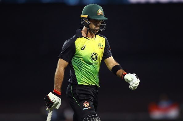 Glenn Maxwell in a recent T20