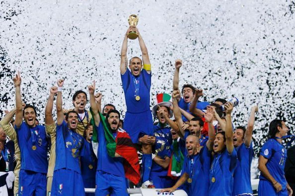 Cannavaro went on to represent Italy in 4 World Cups