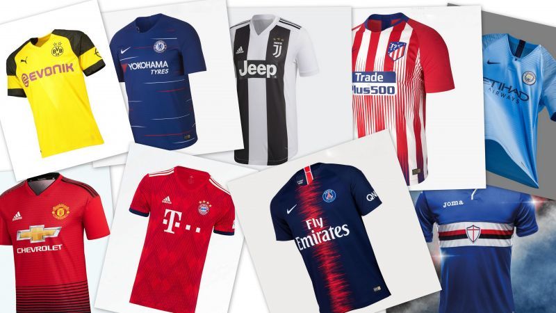 Ranking the 5 best kits in Europe this season