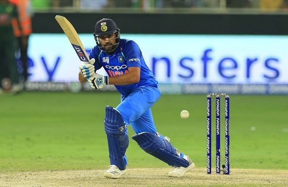 Rohit Sharma moved up by three places