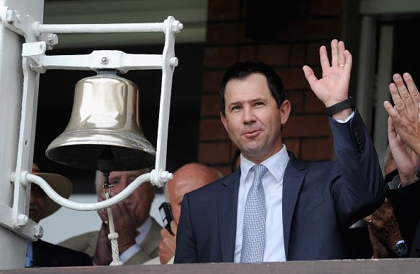 England v Australia: 2nd Investec Ashes Test - Day One - Ricky Ponting rings the bell