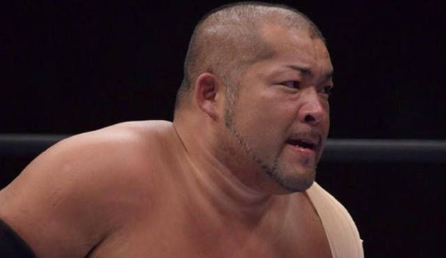 Ishii is a vicious wrestler who hits hard and can take an inhuman amount of punishment