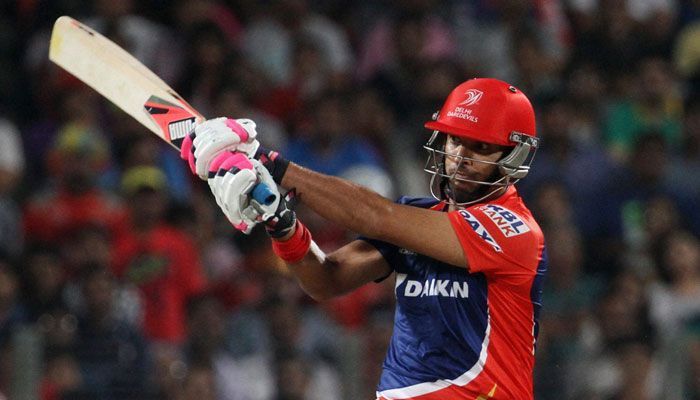 Yuvraj played for Delhi Daredevils in 2015 IPL