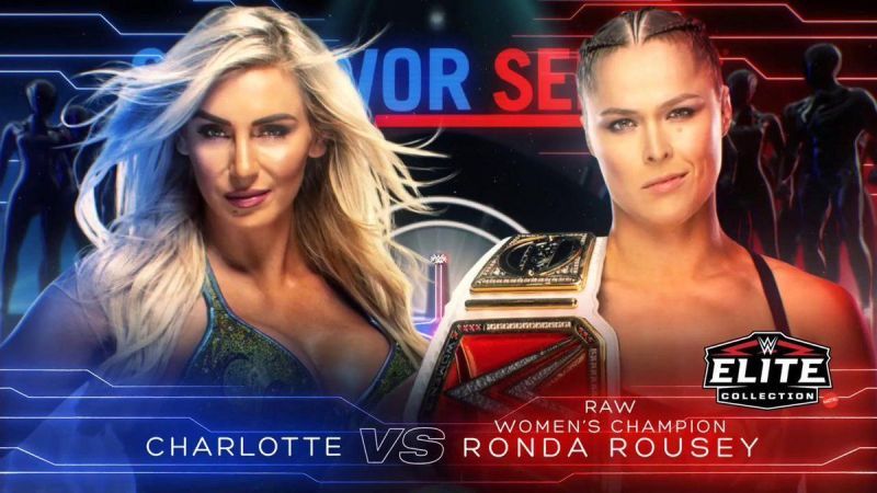 Ronda Rousey vs Charlotte Flair