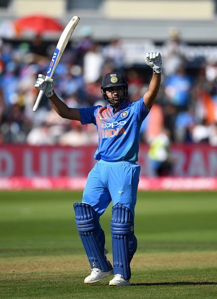 Rohit Sharma became the first batsman on the planet to score 4 centuries in T20 internationals