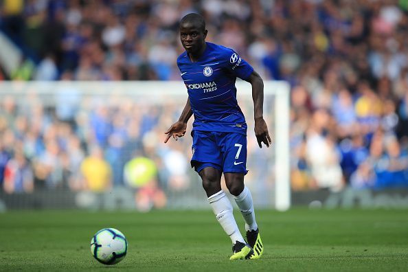 N&#039;Golo Kante engineered quite a few attacks