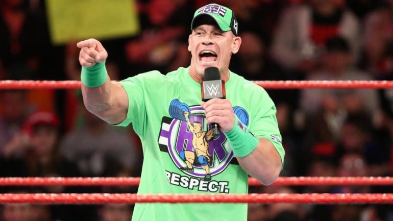 Cena appears on Monday Night RAW.