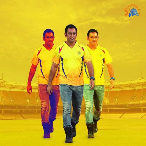 MS Dhoni's charisma helped the Yellow Brigade have the last laugh (Image Courtesy: CSK Twitter)