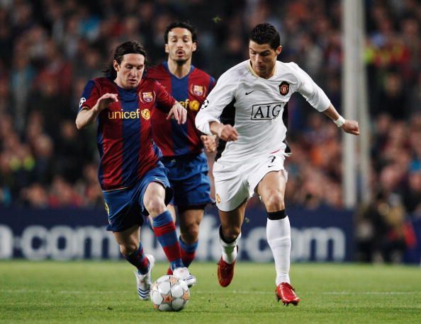 Barcelona v Manchester United - UEFA Champions League Semi-Final