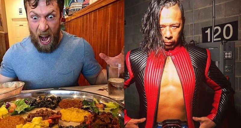 Daniel Bryan (left) could be on Shinsuke Nakamura&#039;s (right) radar in the weeks to come