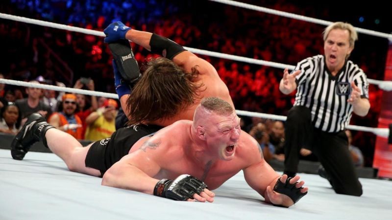 AJ Styles took Brock Lesnar to the limit once, time to go beyond that.