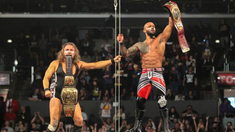 Two great Champions that put on a great show in Los Angeles.