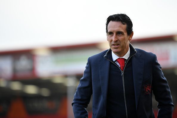 Unai Emery will be in charge of his first North London Derby