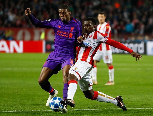 Wijnaldum was at fault for the second goal