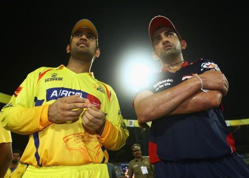 MS Dhoni and Gautam Gambhir