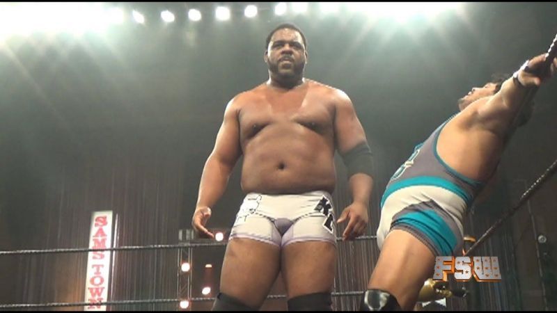 Keith Lee prepares to unleash his signature chops.\