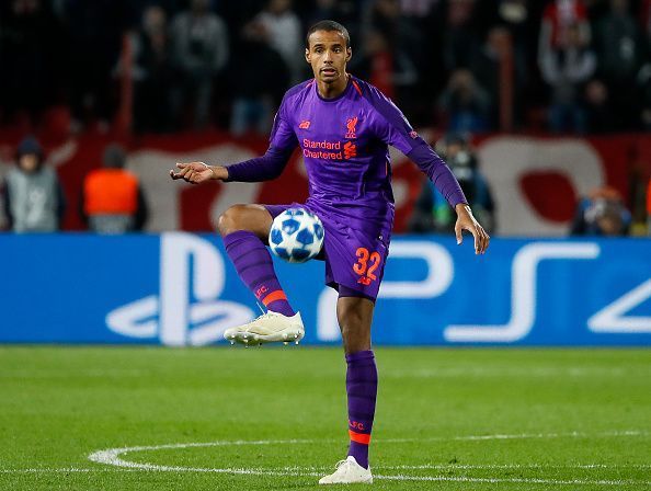 Matip is a confident and comfortable ball handler