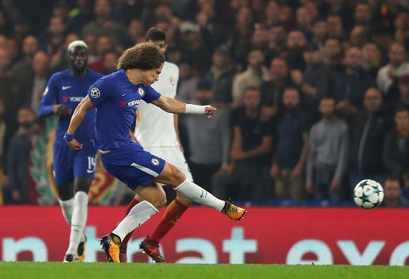 David Luiz was the part of the Chelsea team that won the competition in 2012