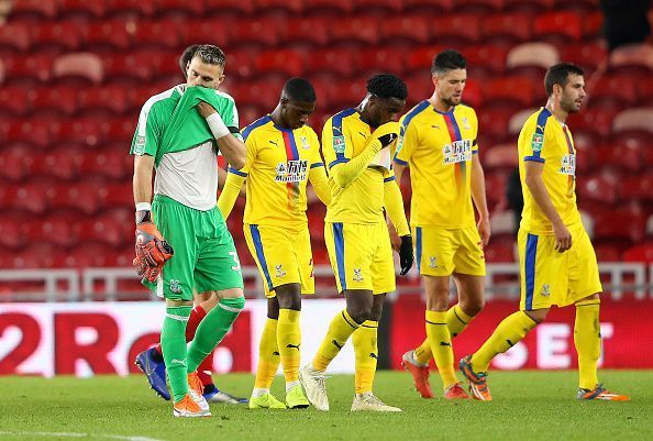 Middlesbrough v Crystal Palace - Carabao Cup Fourth Round